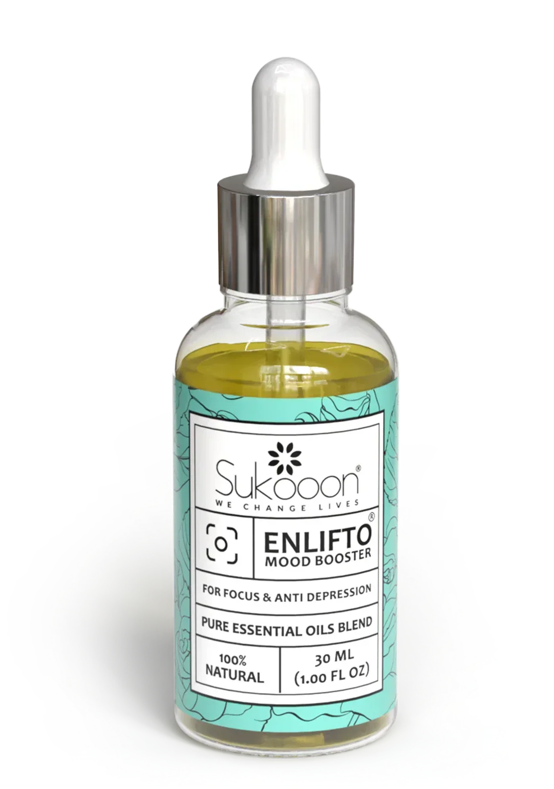ENLIFTO Essential Oil Blend | For Anti-depression & Focus