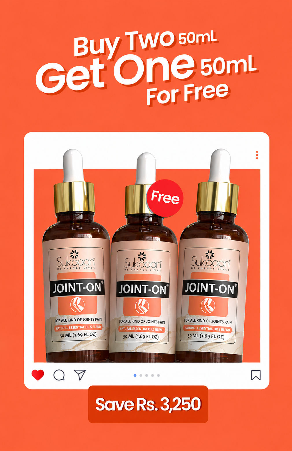 JOINT-ON Essential Oil Blend by Sokooon